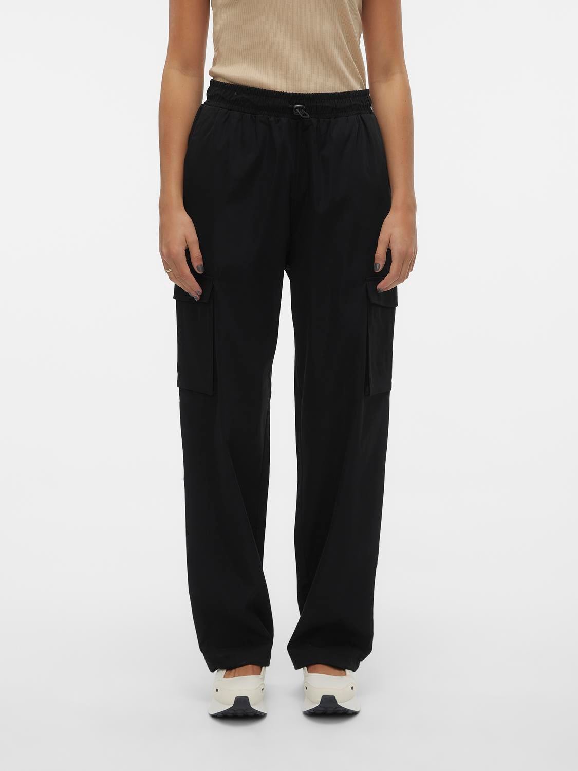 VMPEPPER Hohe Taille Cargohose
