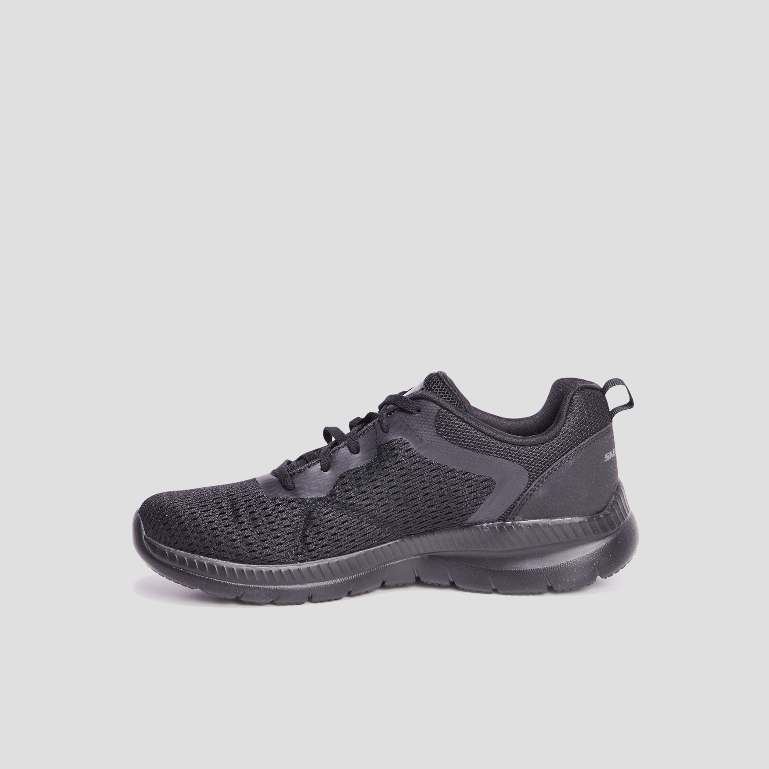 Baskets running mémoire forme Skechers noir femme | La Halle