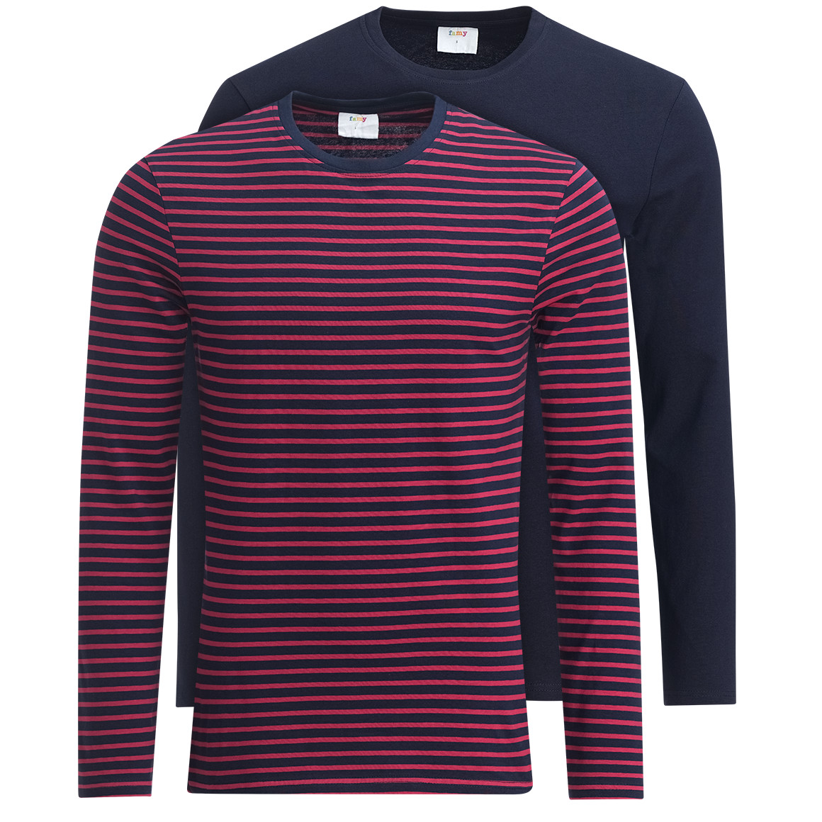 2 Herren Langarmshirts im Set