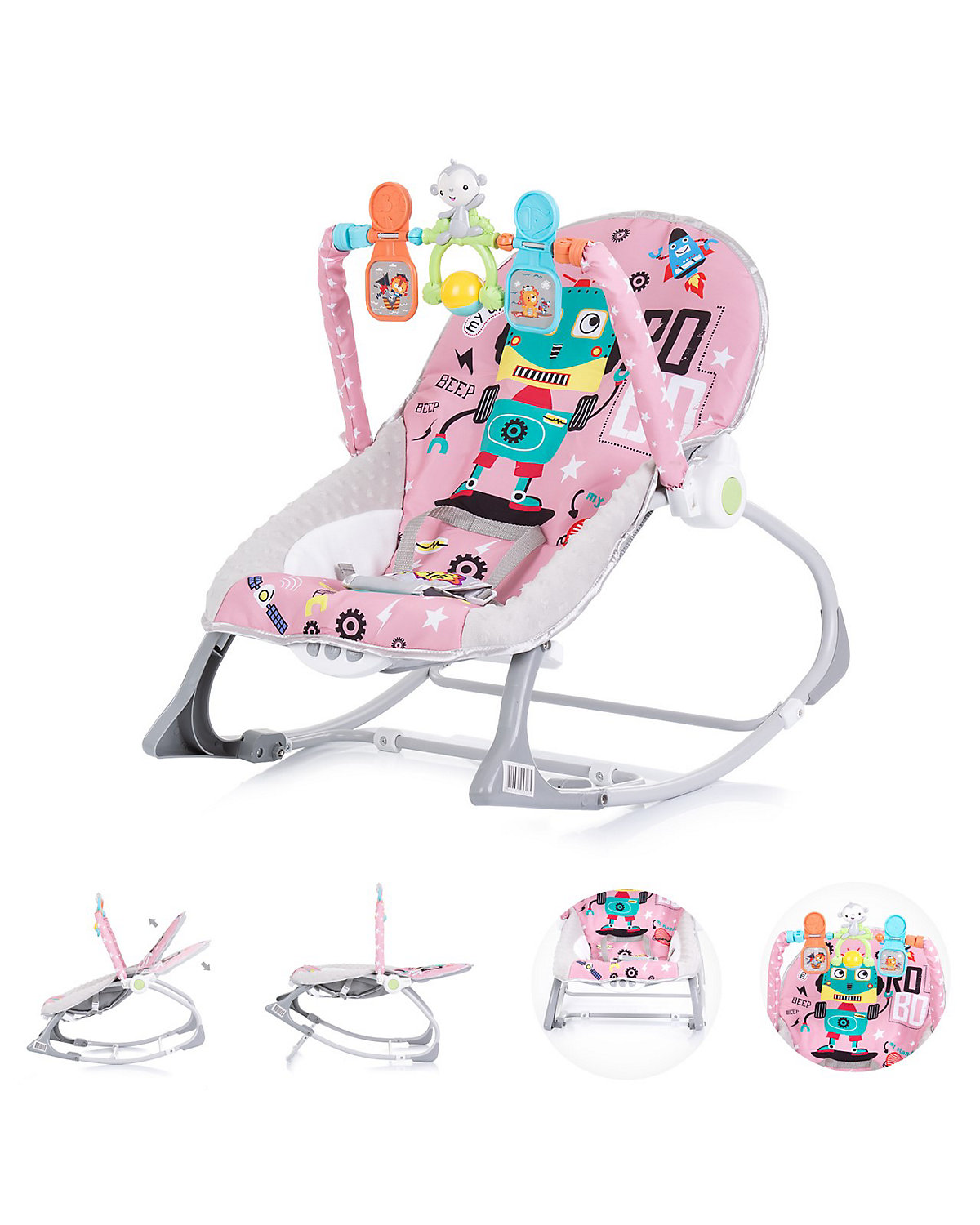 Babywippe Baby Spa 2 in 1 elektrisch Babywippen