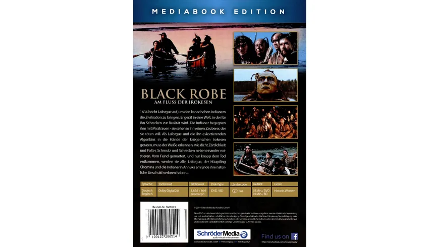 Black Robe (Mediabook)
