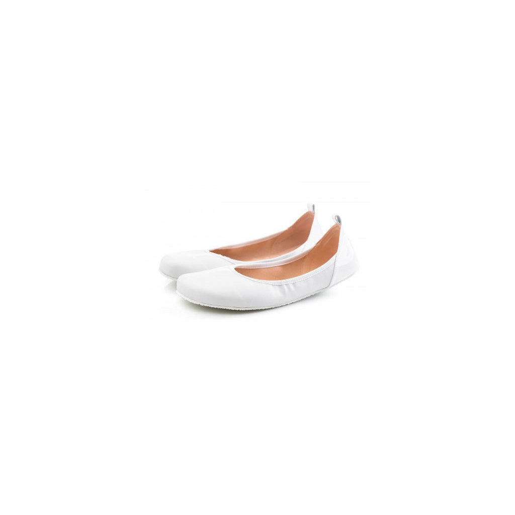 Shapen Tulip II White normal K Barfuß-Ballerinas