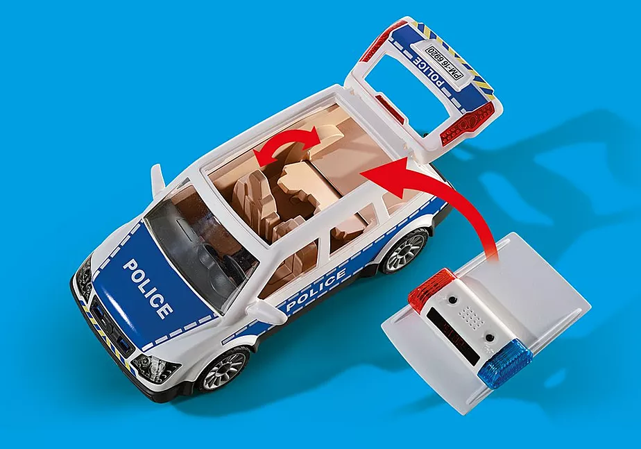 Polizei-Einsatzwagen