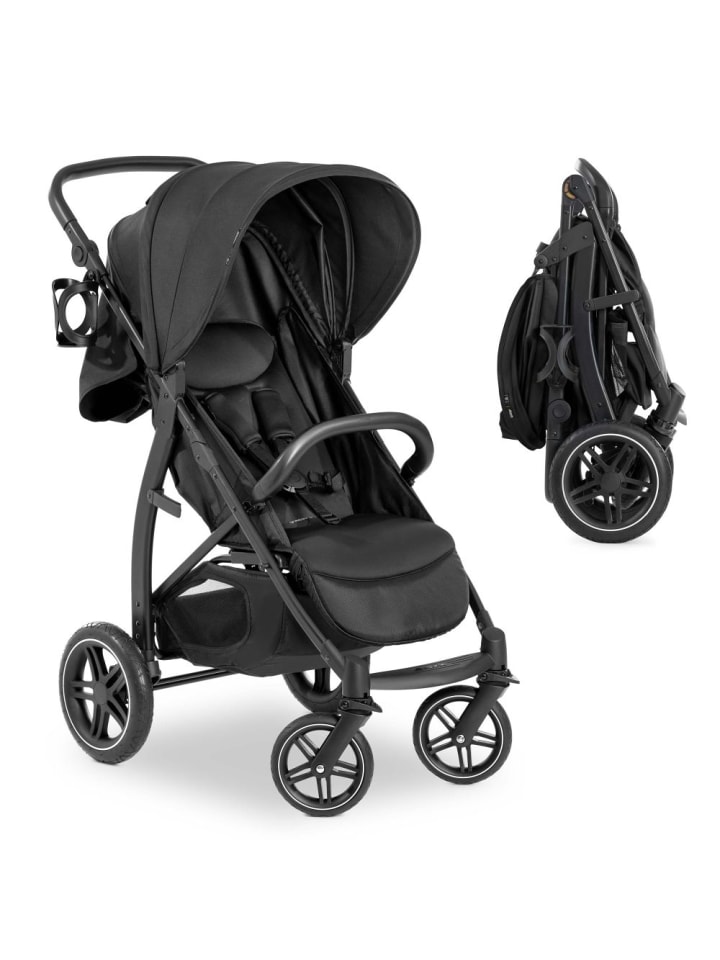 Hauck Buggy Rapid 4D (bis 25 kg) - XL Verdeck & All-Terrain in schwarz günstig kaufen onesize