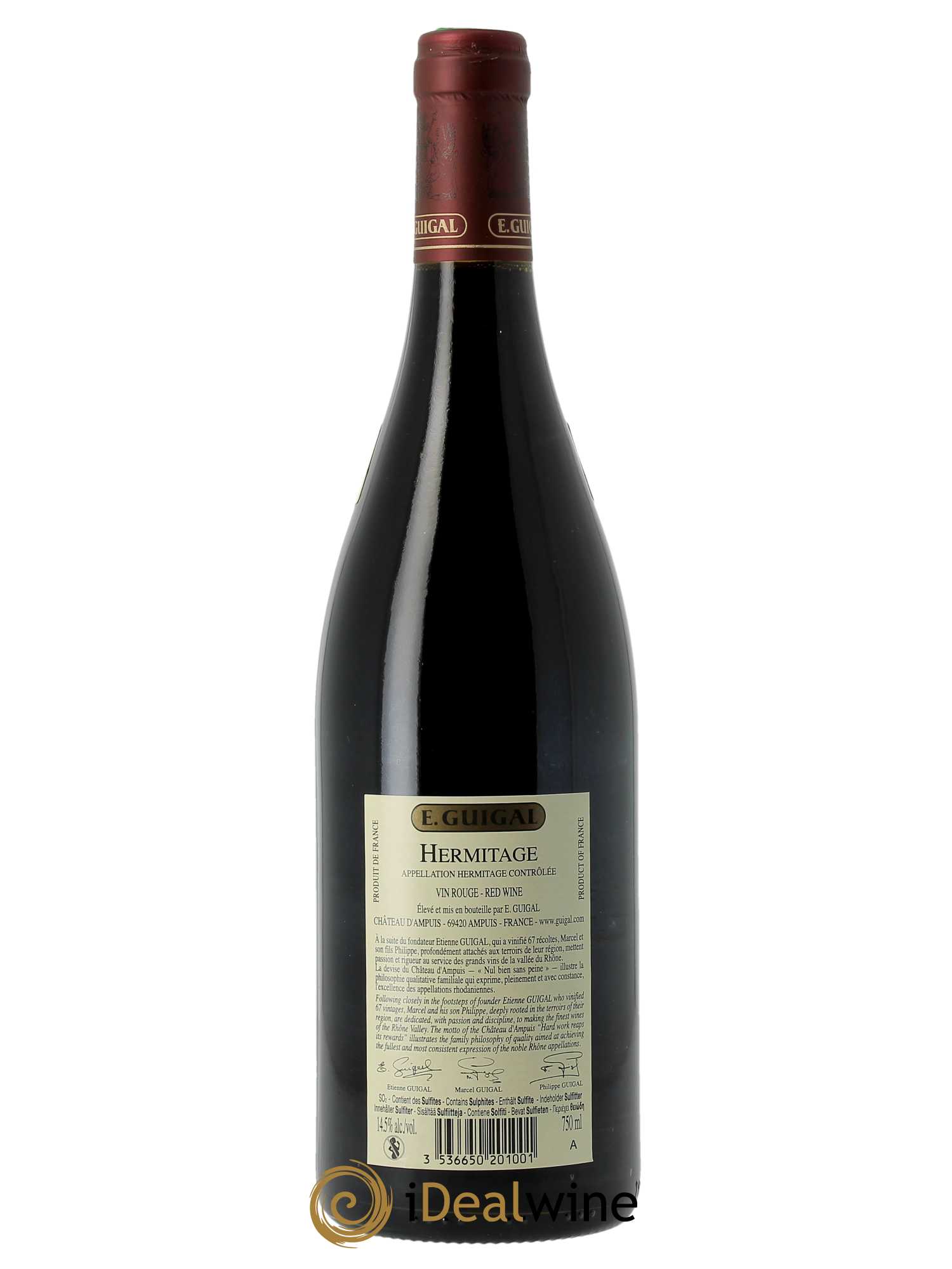 Hermitage Guigal  2020 - Lot de 1 Bouteille