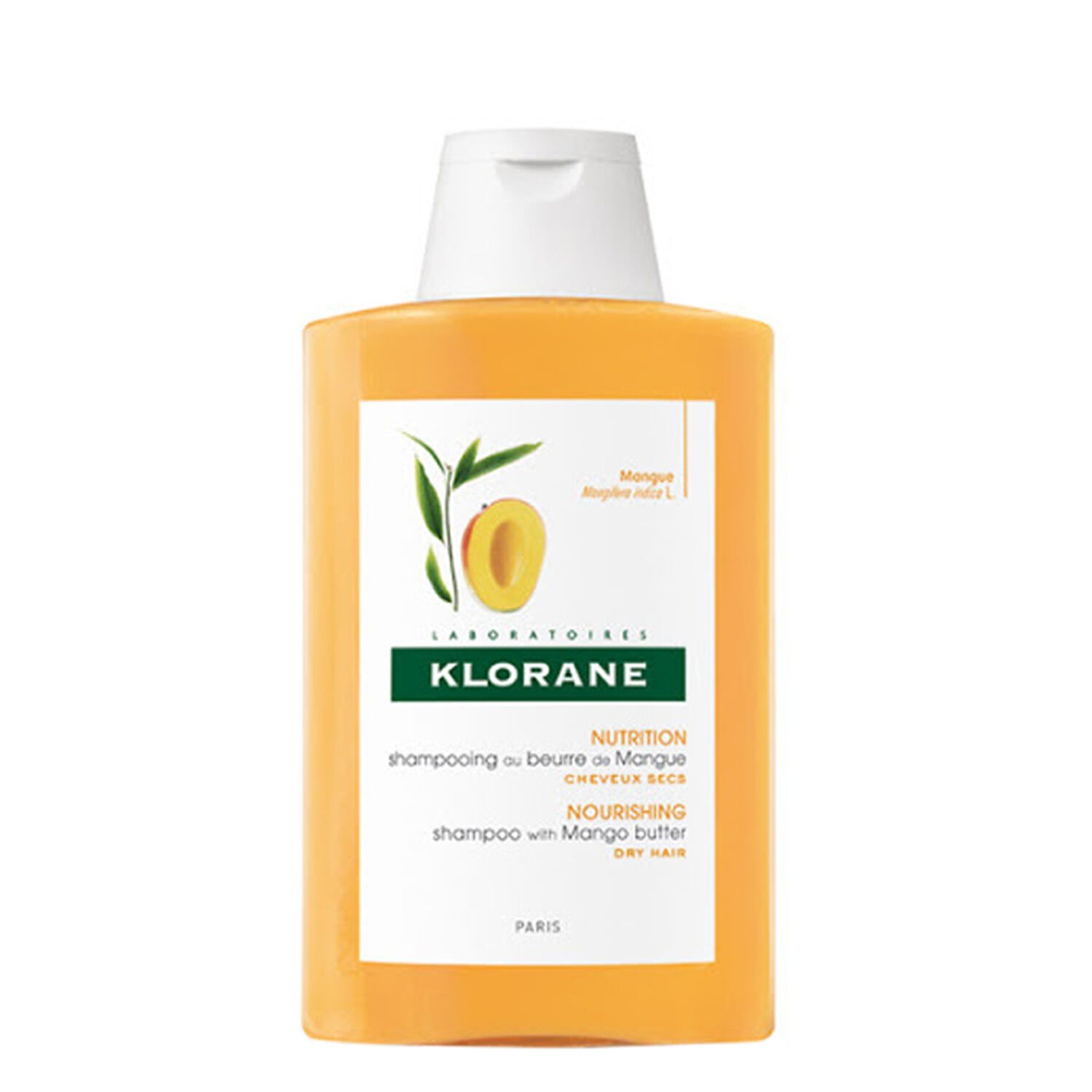 Klorane Shampoing Nutrition à la Mangue - Cheveux Secs 100 ml