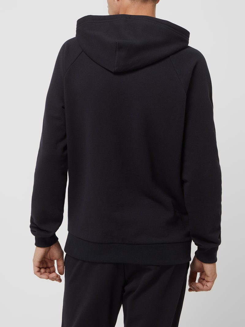 Hoodie mit Känguru-Tasche Modell 'RIVAL FLEECE BIG LOGO' in schwarz