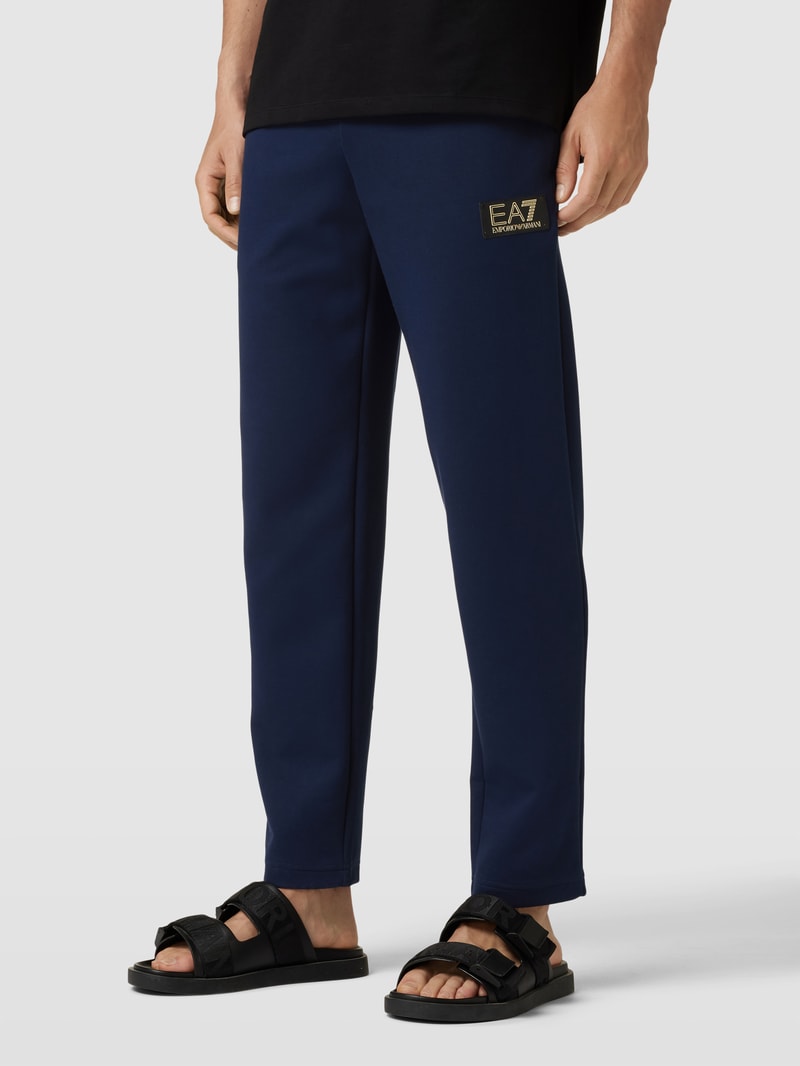 Sweatpants mit Tunnelzug in marineblau