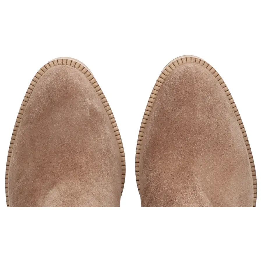 Roberto Festa - Chelsea Boots LAURA Veloursleder - beige