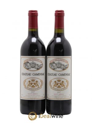 Château Camensac 5ème Grand Cru Classé  1997 - Lot de 2 Bouteilles