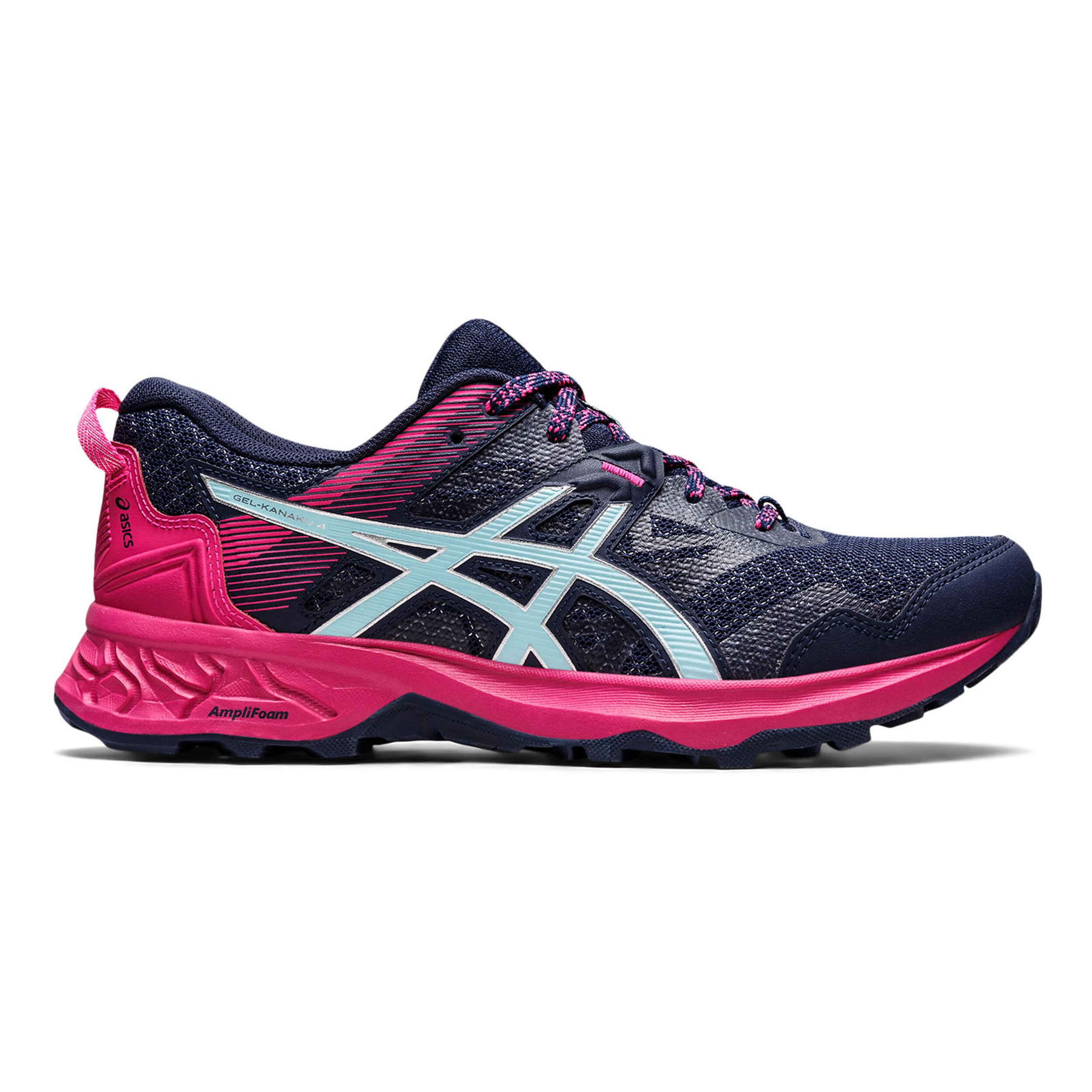 Gel-Kanaku 4 Trailschuh Damen - Dunkelblau, Pink