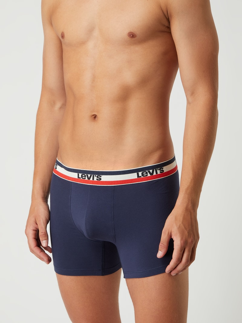 Trunks mit Stretch-Anteil im 6er-Pack in dunkelblau