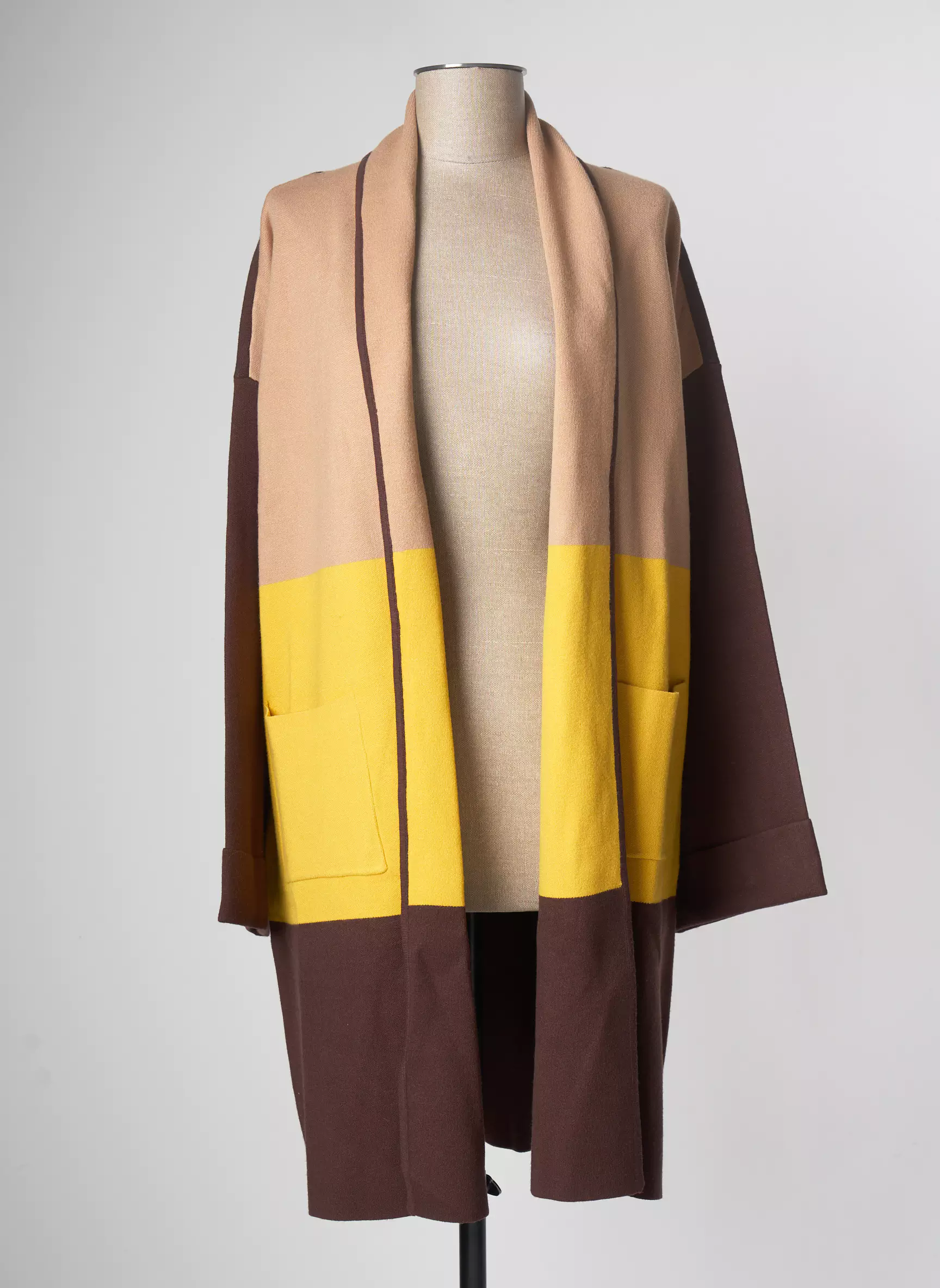 Marina V Cardigans Femme couleur marron