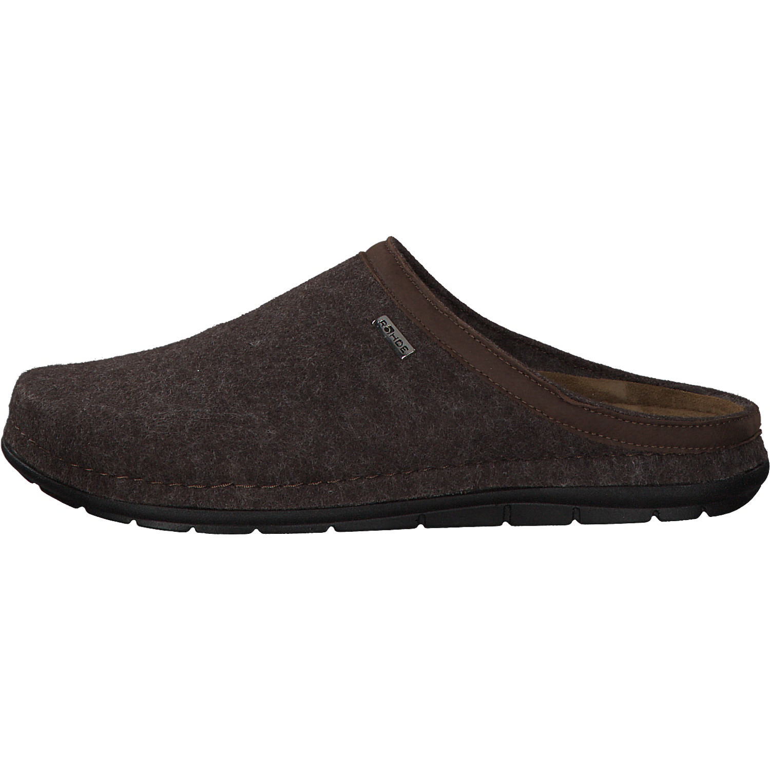 Rohde 6740, Filzpantoffeln, Herren, Braun (Espresso/Walnut)