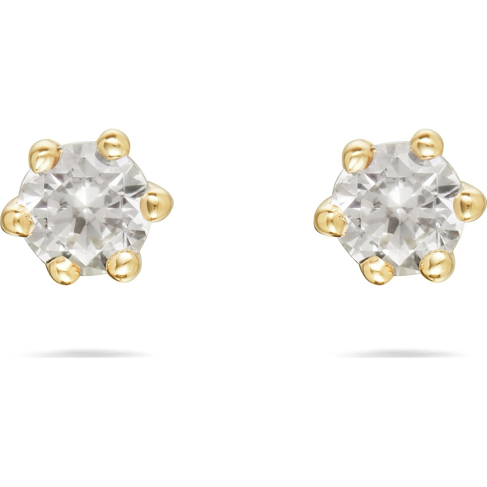 FAVS Boucles d'oreilles à fermoir à poussette 375 Or jaune Boucles d'oreilles