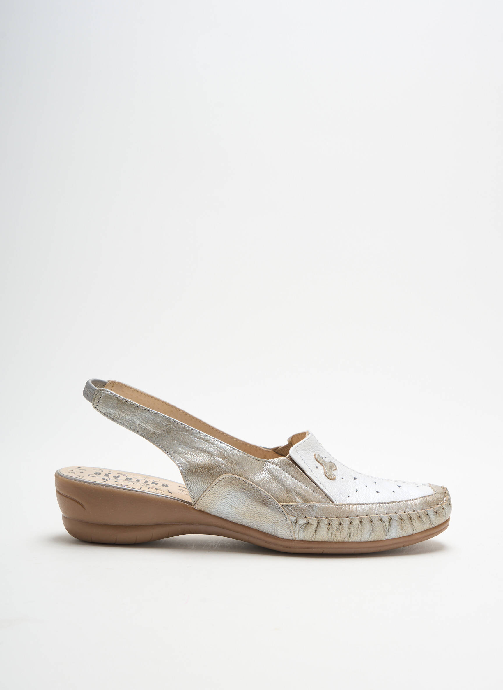 Geo Reino Sandales Nu Pieds Femme couleur beige