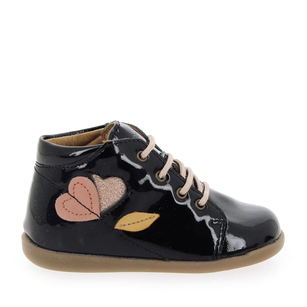 Babybotte  FEUILLE - noir multi