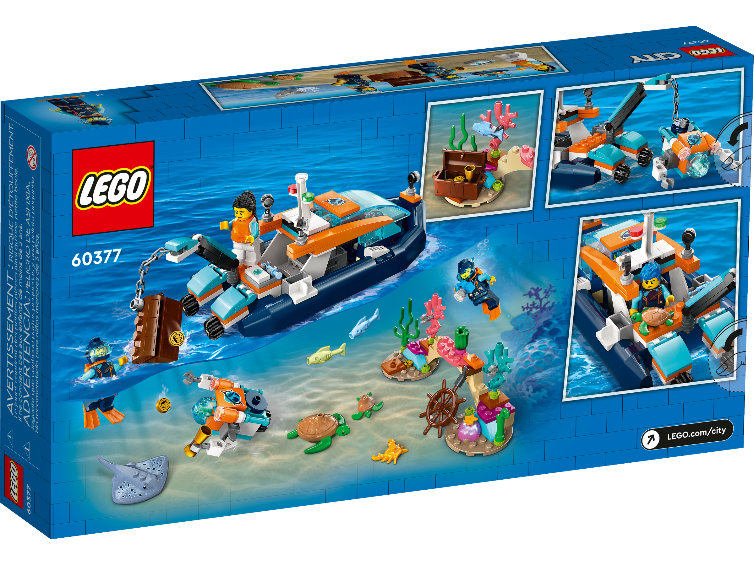 Meeresforscher-Boot 60377