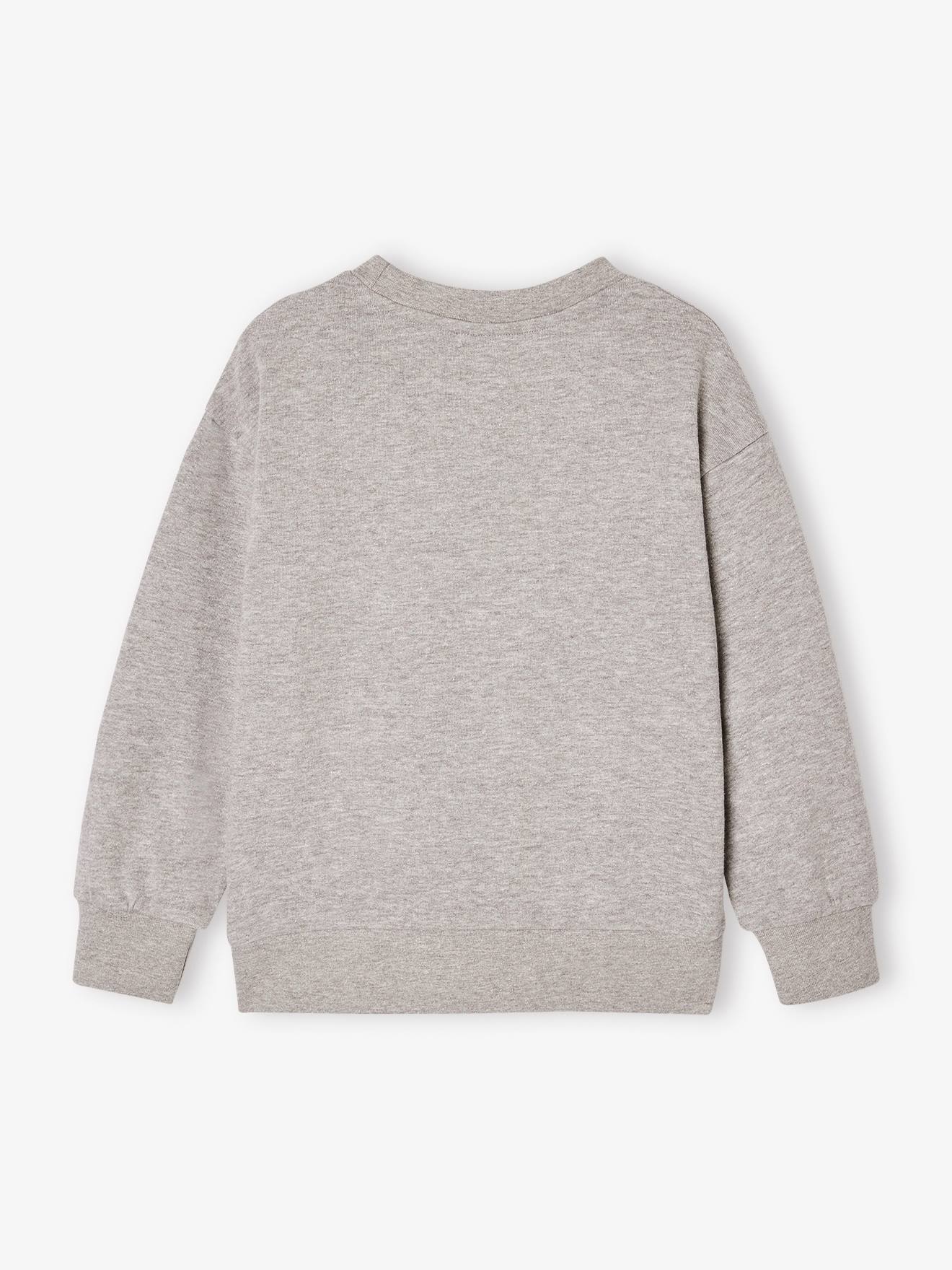 Naruto Kinder Sweatshirt Uzumaki NARUTO - grau meliert