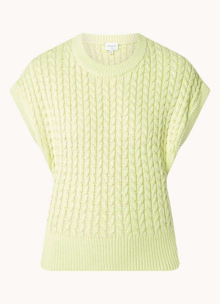 Dante 6 Cobra cable knit top with stretch