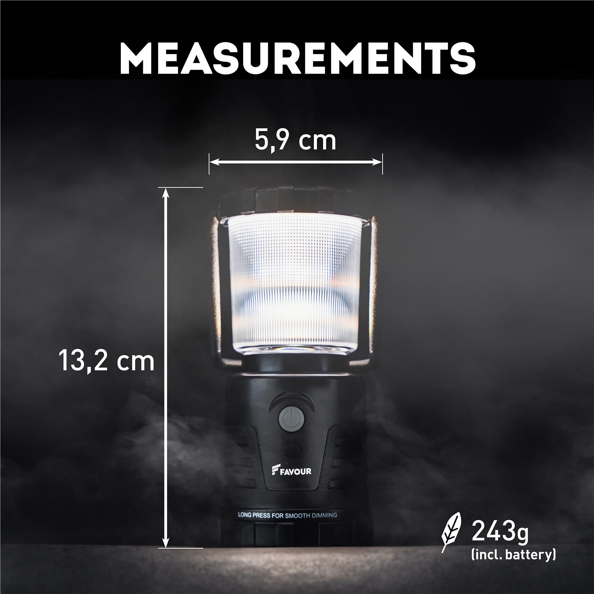 Favour L0541 LED-Laterne