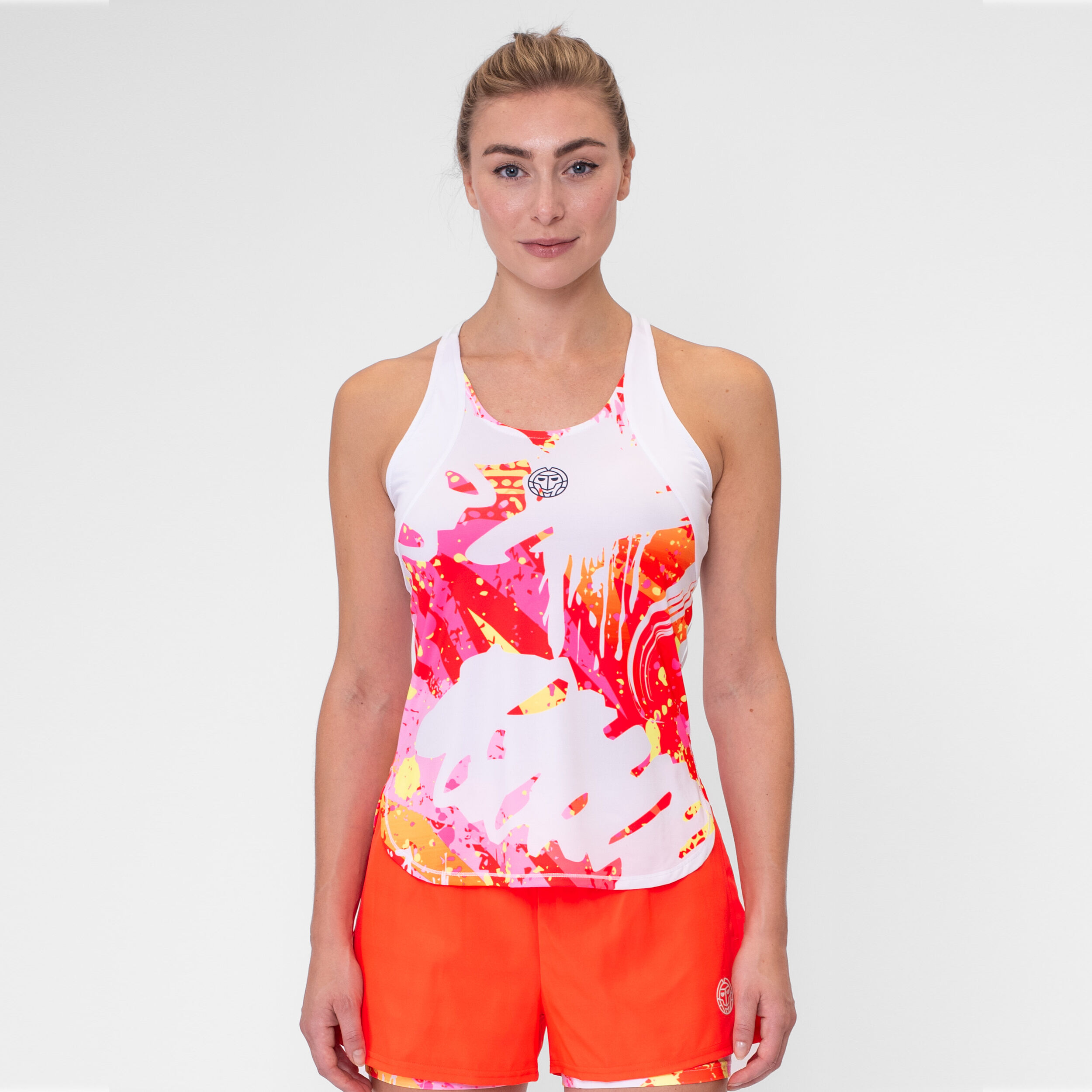 Wild Arts Tank-Top Damen - Weiß, Mehrfarbig