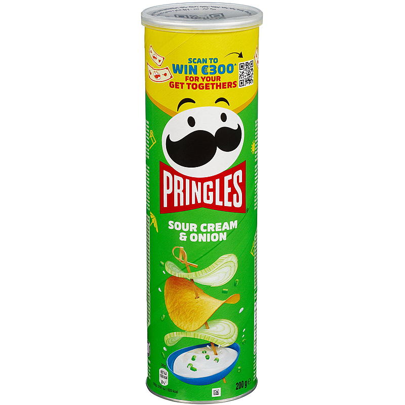 Pringles Pringles 200 g, Sourcream & onion