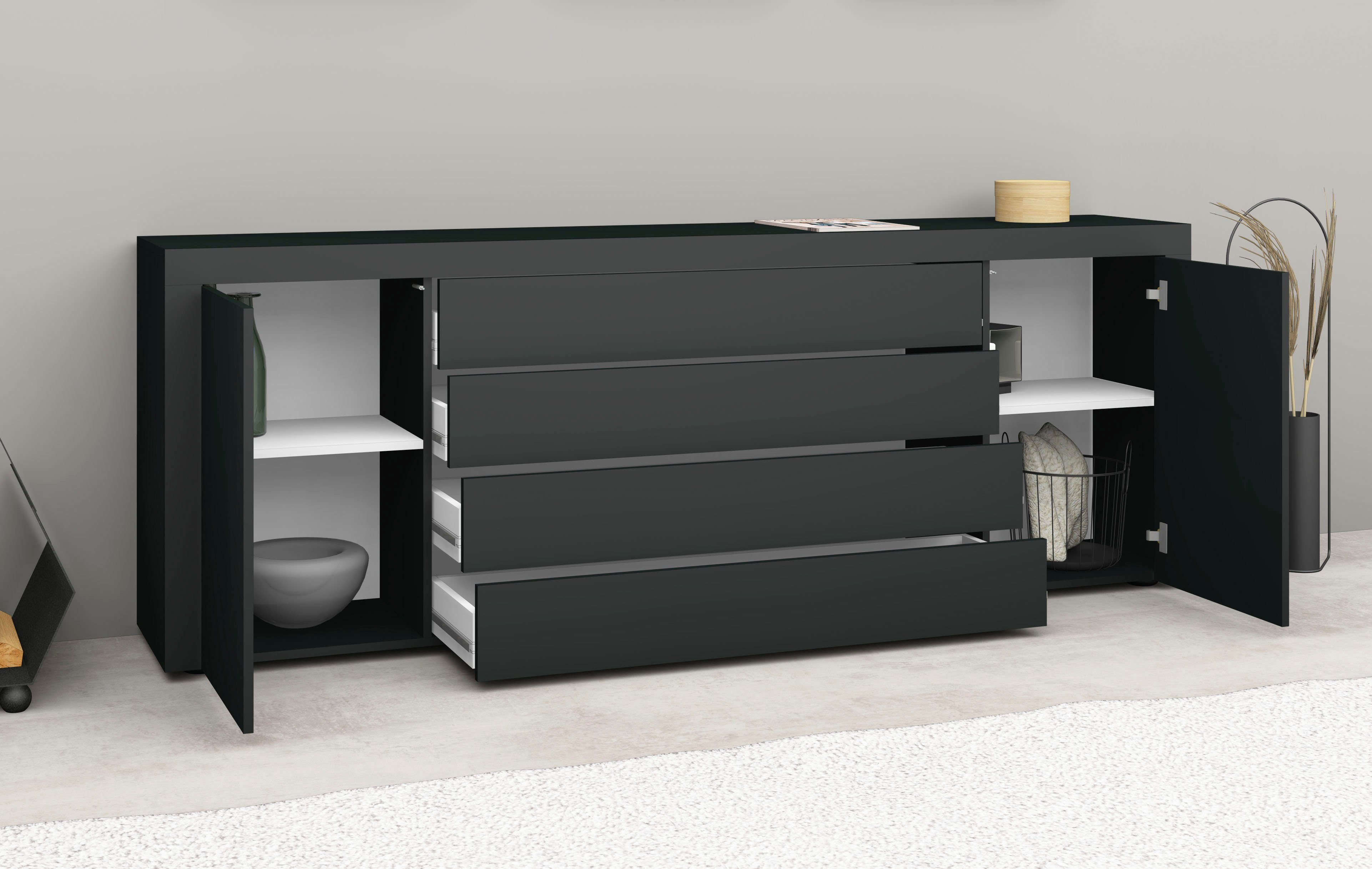 borchardt Möbel Sideboard, Breite 200 cm