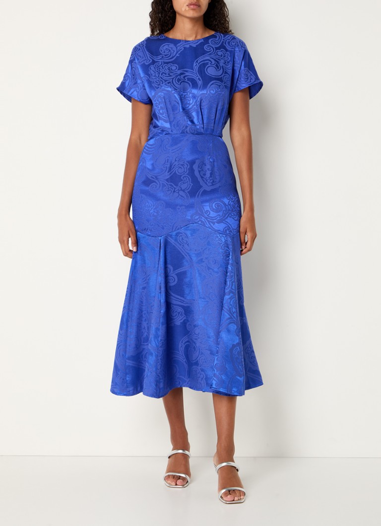 Rochie midi cu imprimeu Erin Never Fully Dressed