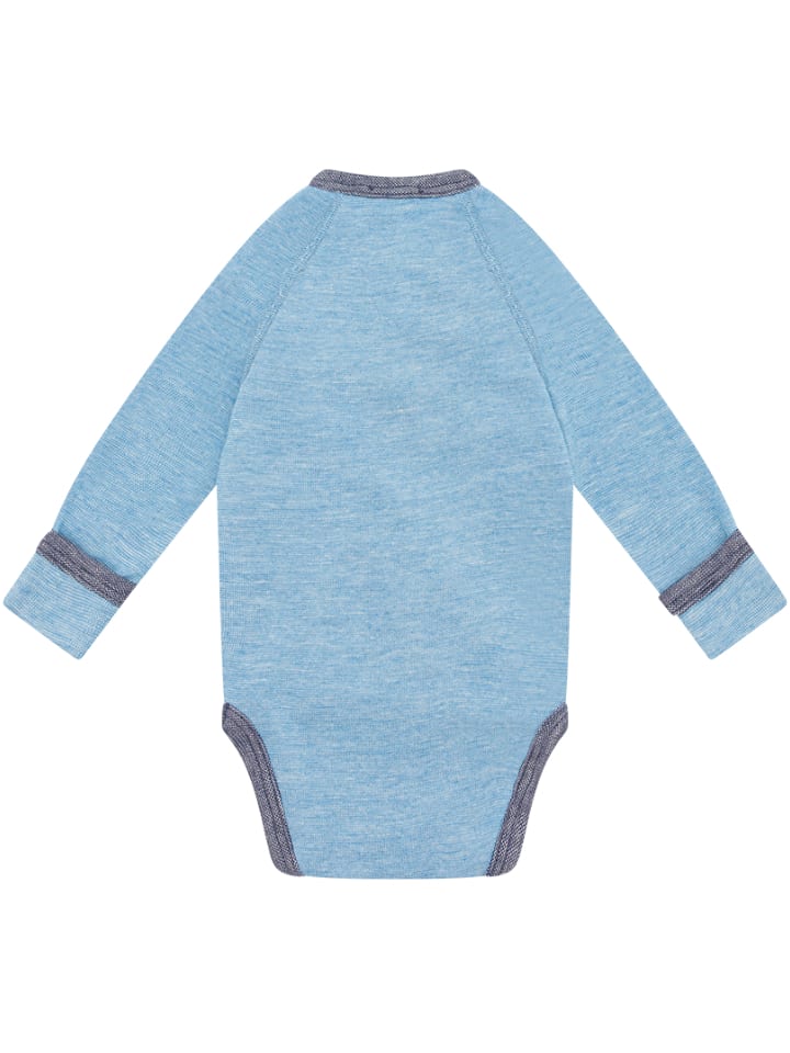 comazo earth Body mit Wolle-Seide in Hellblau-Melange günstig kaufen
