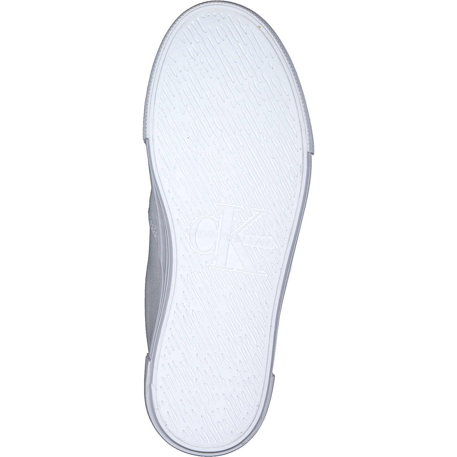 Calvin Klein YW0YW00905, Slipper, Damen, White/ Saftey Yellow