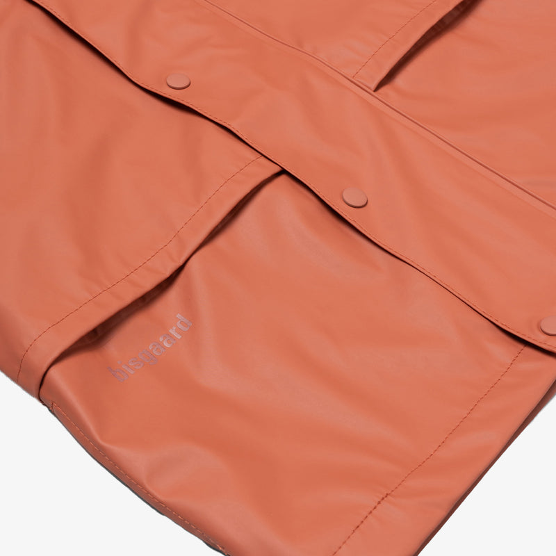 aarhus rain jacket wool rose hip - Rose