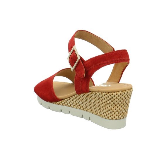 GABOR Komfort Sandalen rot