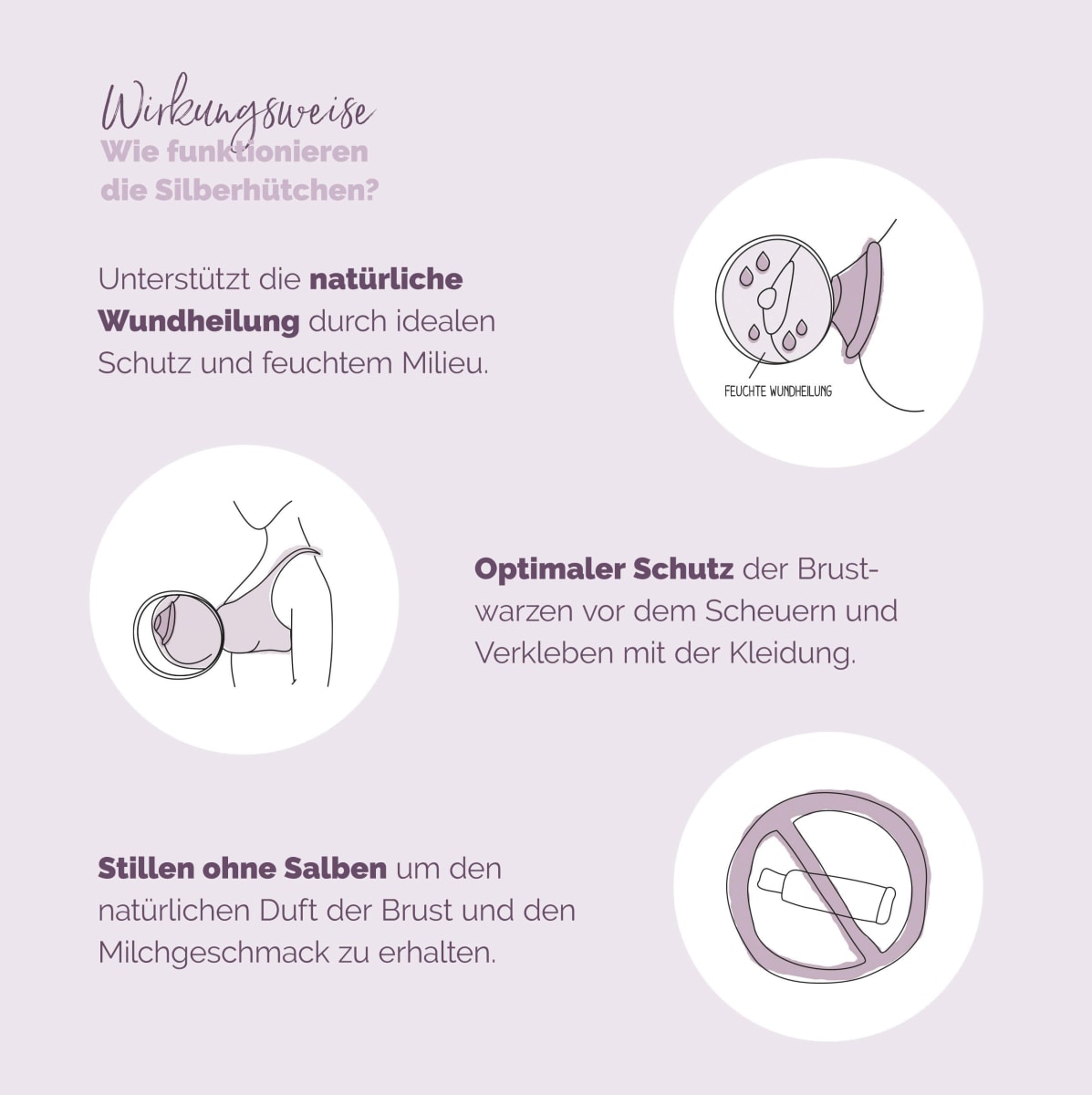 Silberhütchen, 2 St