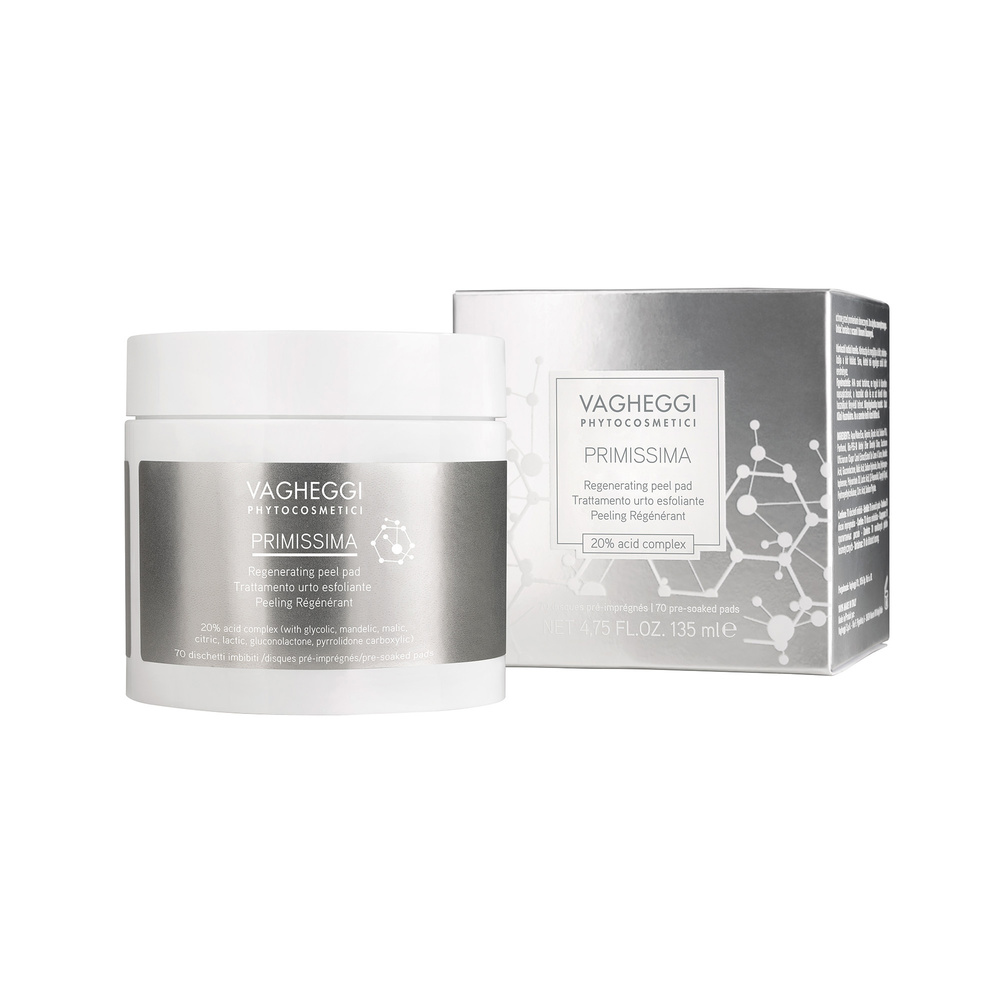 Vagheggi PRIMISSIMA REGENERATING PEEL PADS disques exfoliantes