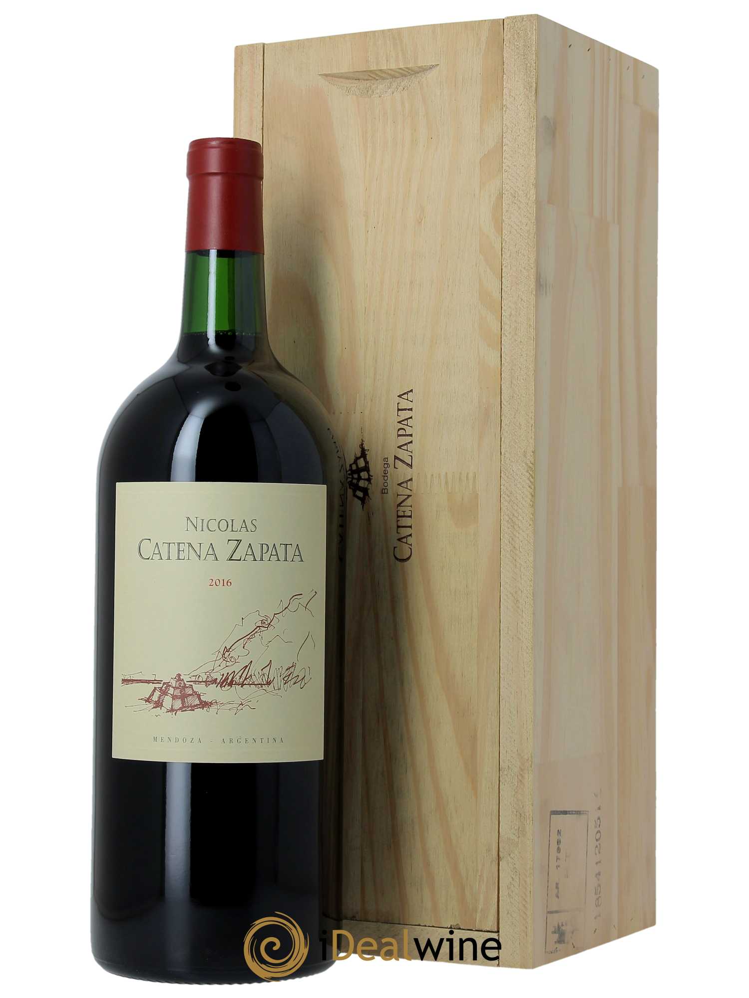 Mendoza Catena Zapata Nicolas  2016 - Lot de 1 Double-magnum