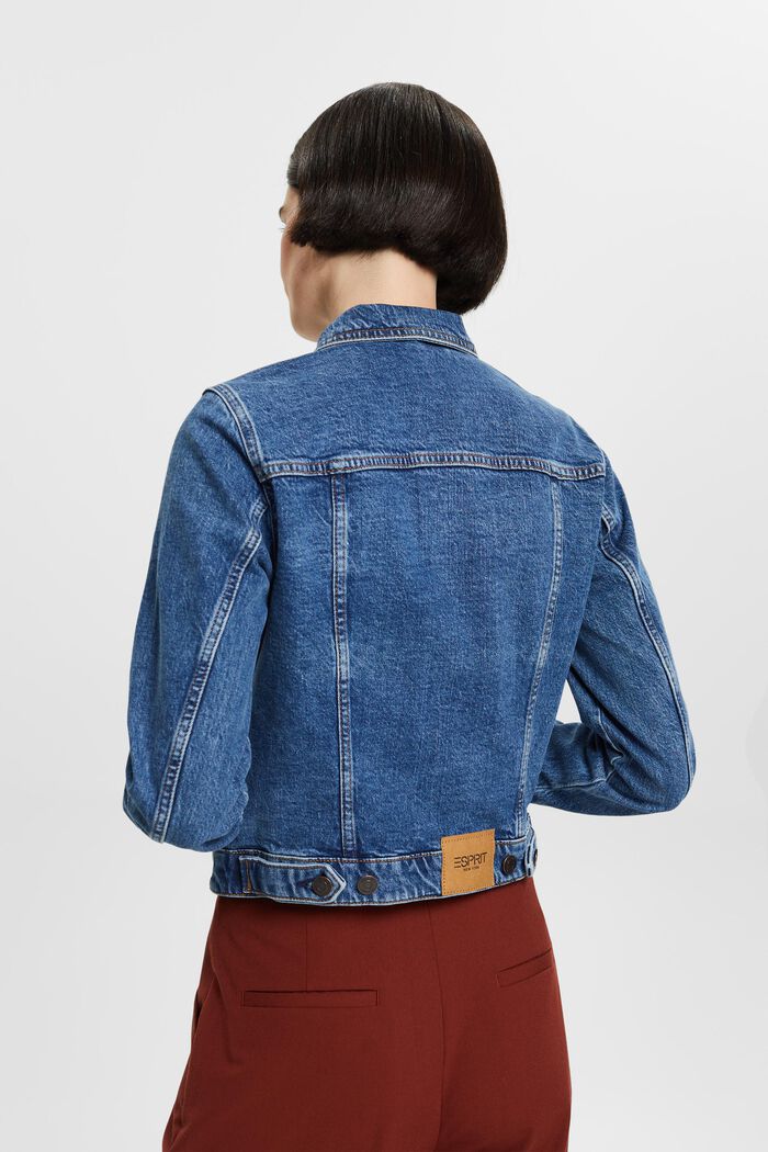 Jeansjacke in schmaler Passform