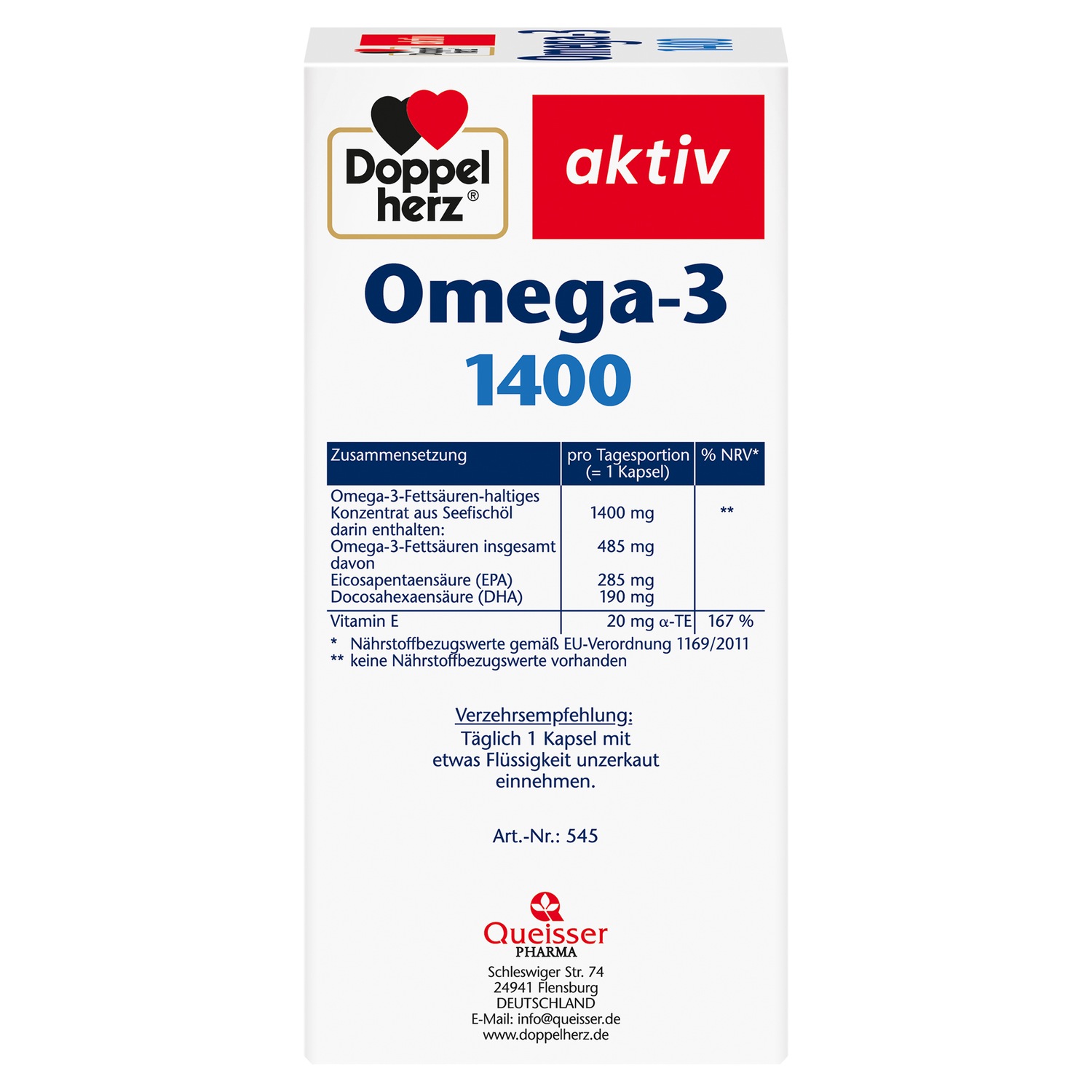Omega-3 1.400 Kapseln