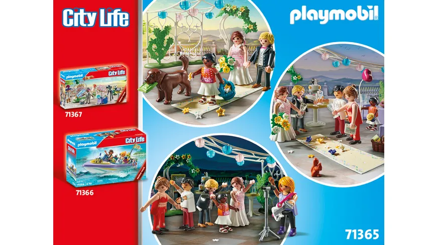 PLAYMOBIL 71365 - City Life - Hochzeitsfeier