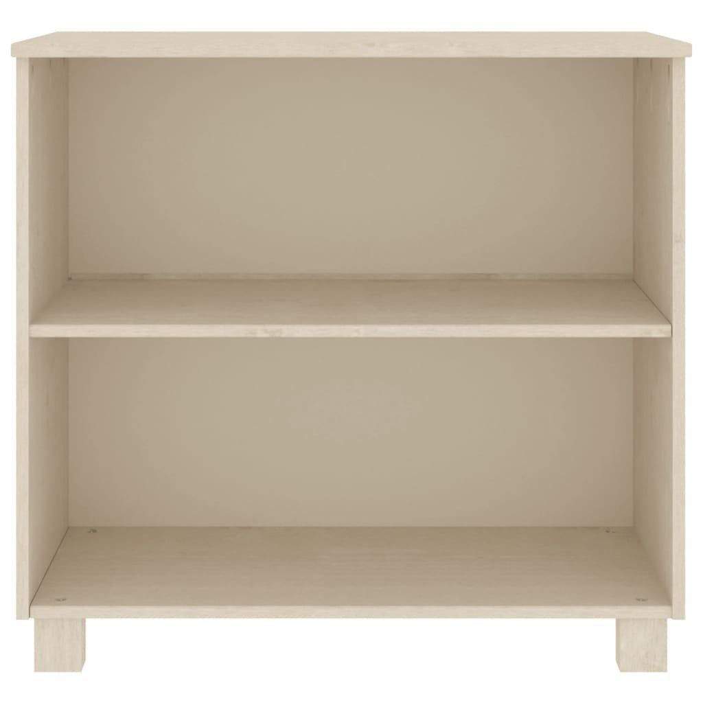 vidaXL Sideboard Sideboard HAMAR Honigbraun 85x35x80 cm Massivholz Kiefer (1 St)