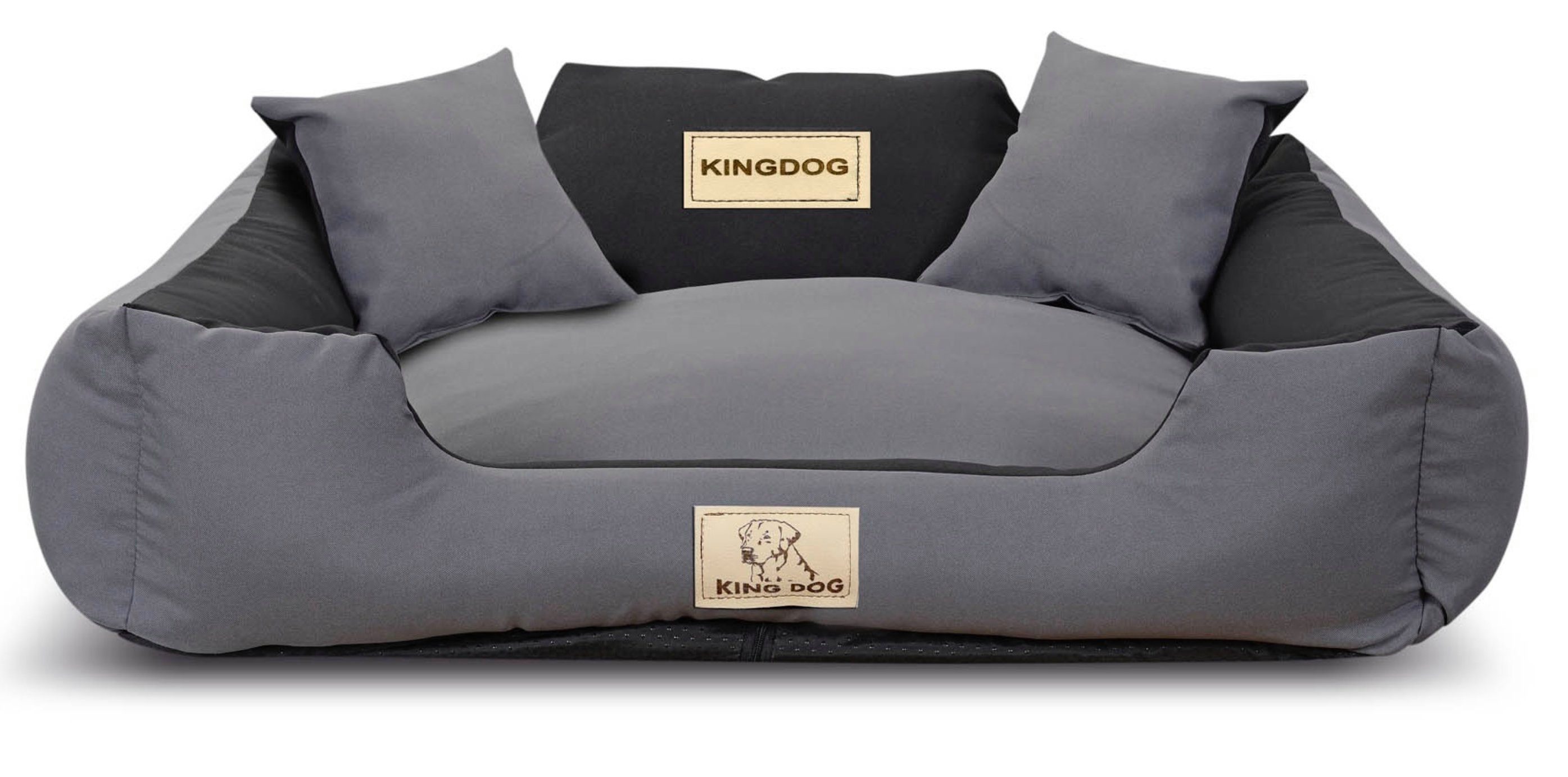 KomfortHome Tierbett Hundebett, Bezug abnehbar und waschbar, Hundesofa für kleie und grosse
