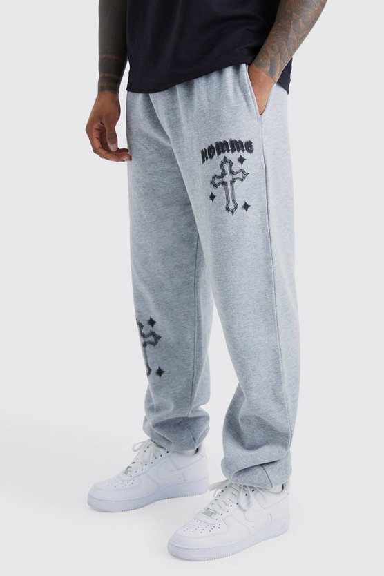 Jogginghose mit Homme-Print