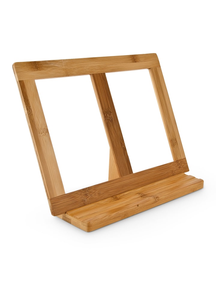 relaxdays Buchstütze in Natur- (B)32 x (H)23,5 x (T)12 cm günstig kaufen onesize