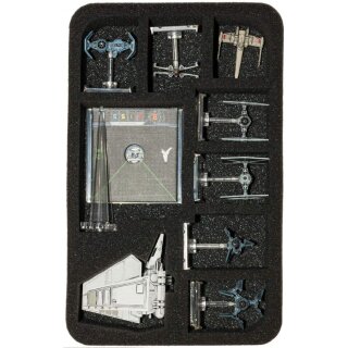 Feldherr Schaumstoffeinlage für Star Wars X-Wing Lambda Fähre