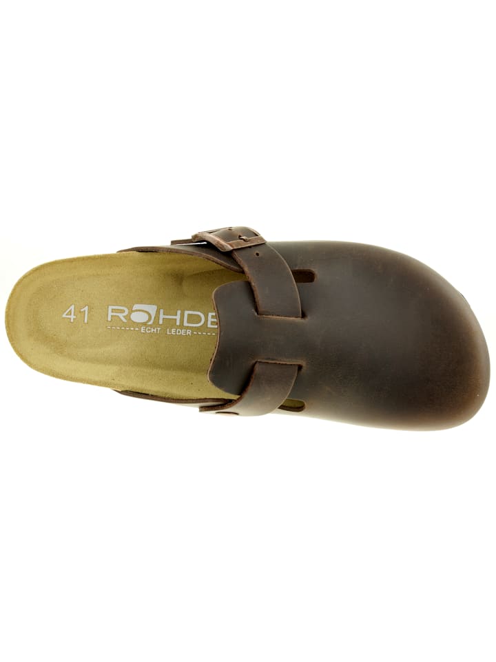 ROHDE Pantolette Grado in braun günstig kaufen
