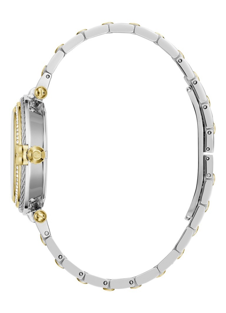 Gc Watches  Vogue Cable horloge met zirkonia Z52002L9MF