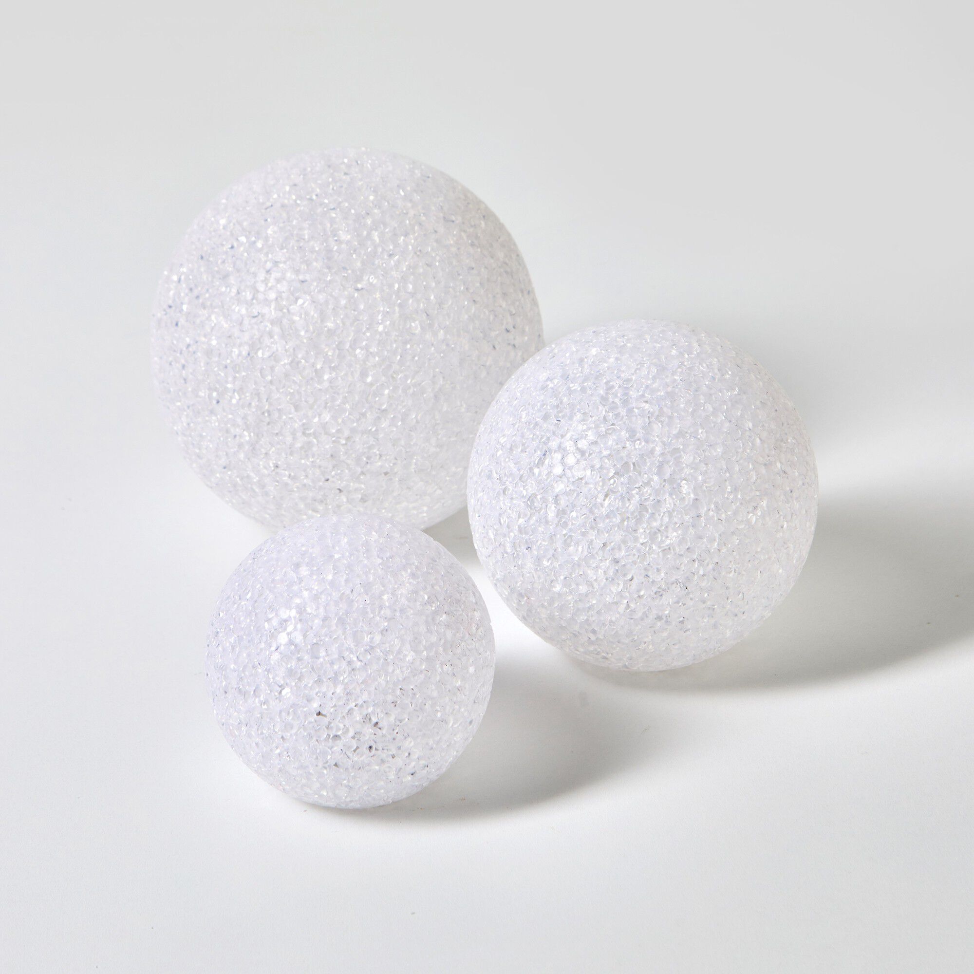 Boule lumineuse effet verre brisé