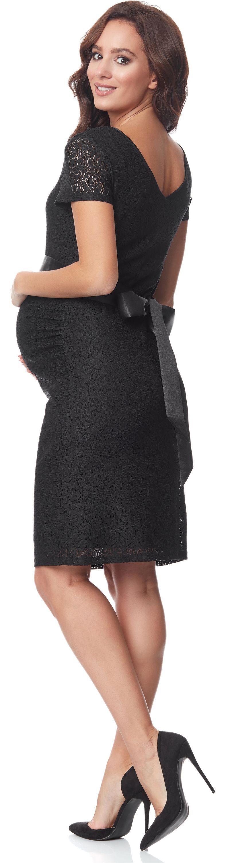 Bellivalini Umstandskleid Damen Umstandskleid Kurze Ärmel Schwangerschaftskleid BLV50-108 (1-tlg)