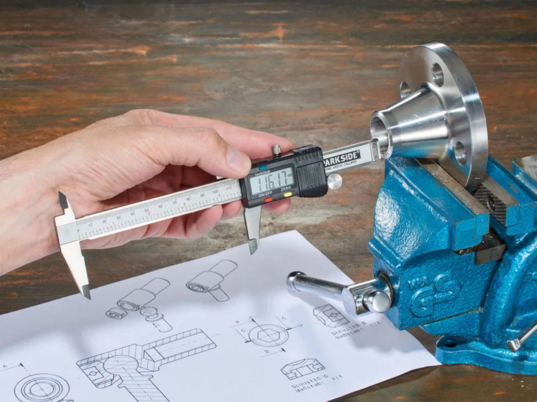 PARKSIDE® Pied à coulisse numérique / Rapporteur numérique, com função de ligar e desligar automático