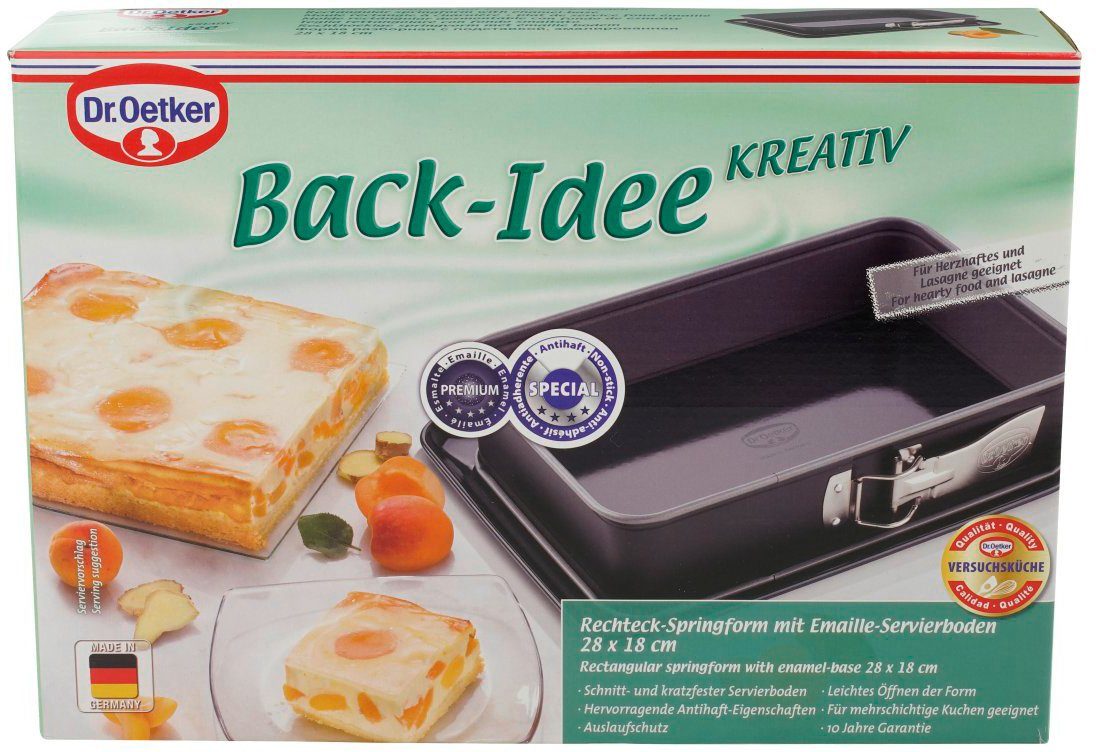 Dr. Oetker Springform Kreativ, antihaftbeschichtet